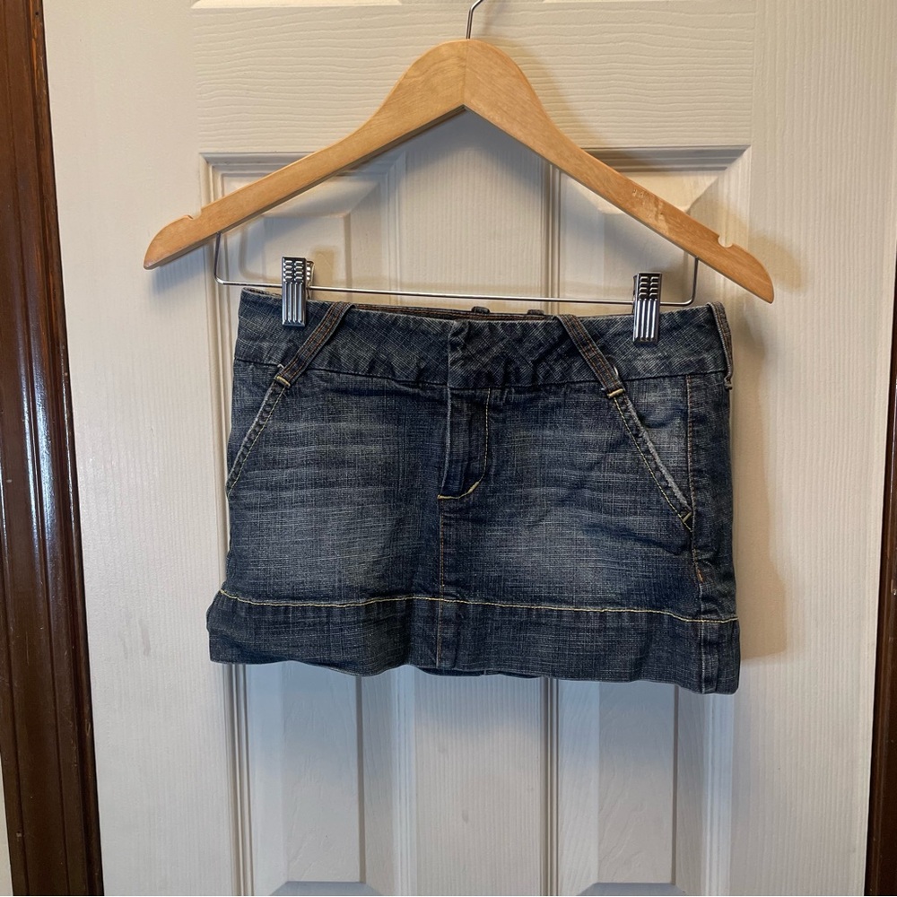 !it jeans Blue Mini Pencil Skirt in Pencil Style for Casual
